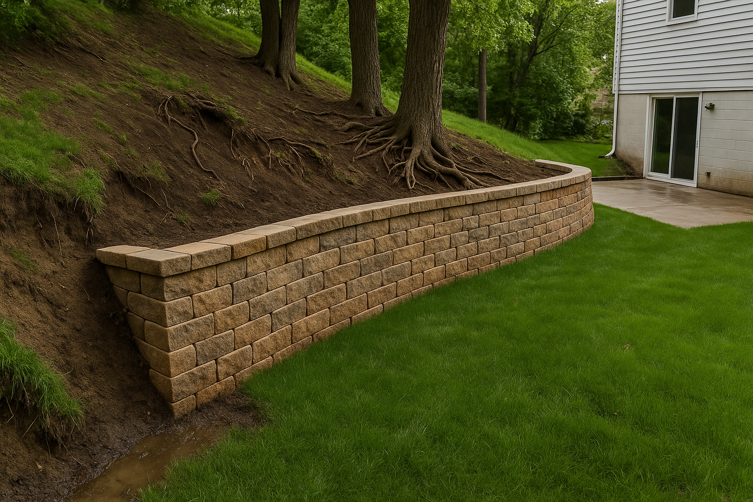 When to Build a Retaining Wall in Your Minneapolis Yard
