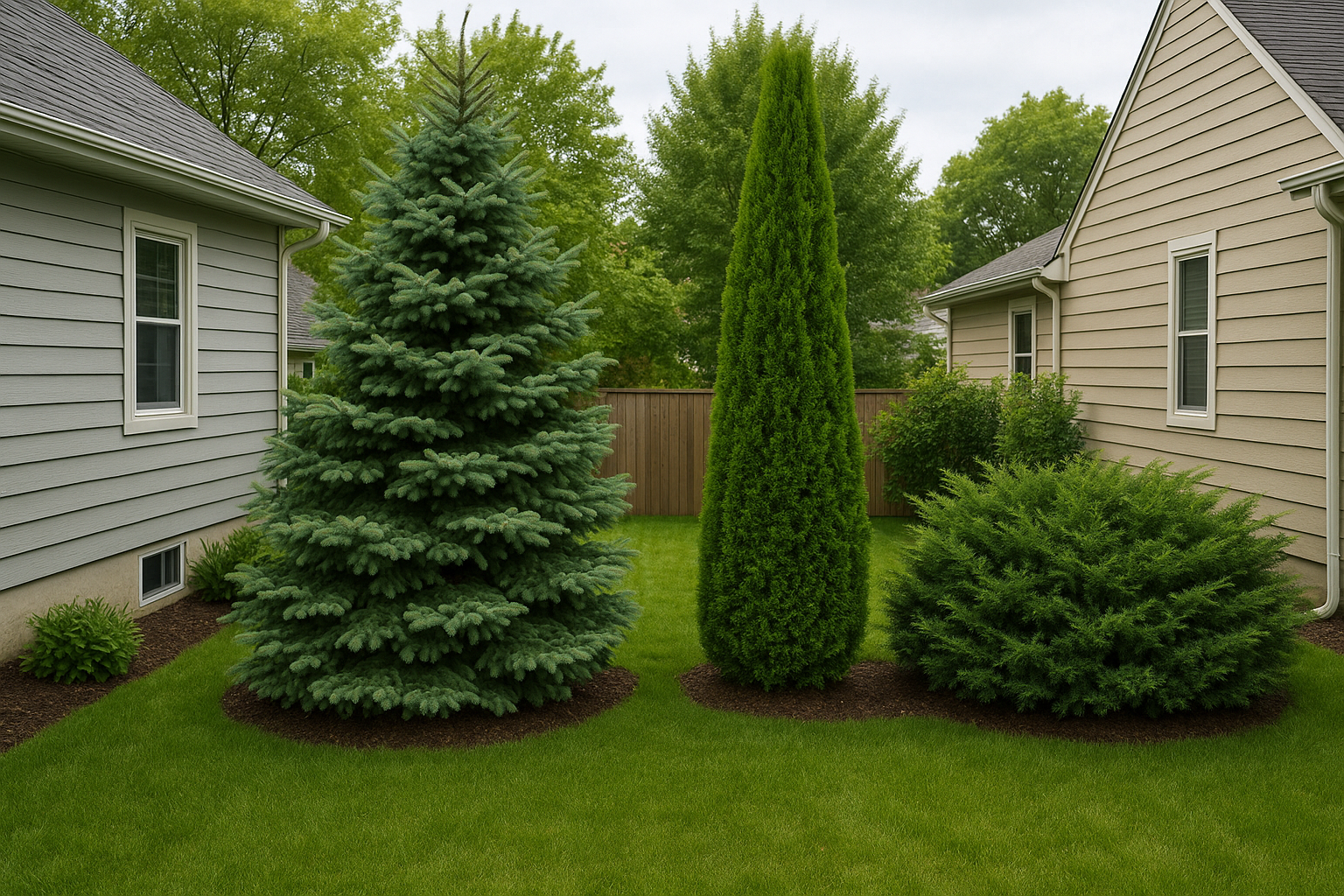 Privacy Tree Options for Home Yard Design in Minneapolis
