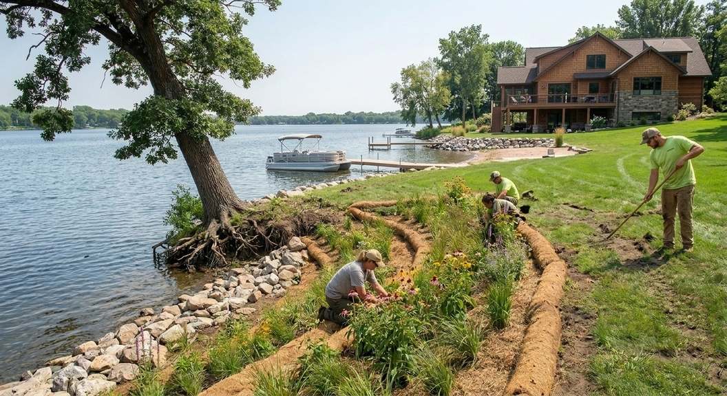 When Does Shoreline Landscaping in Minneapolis Become a Necessity?