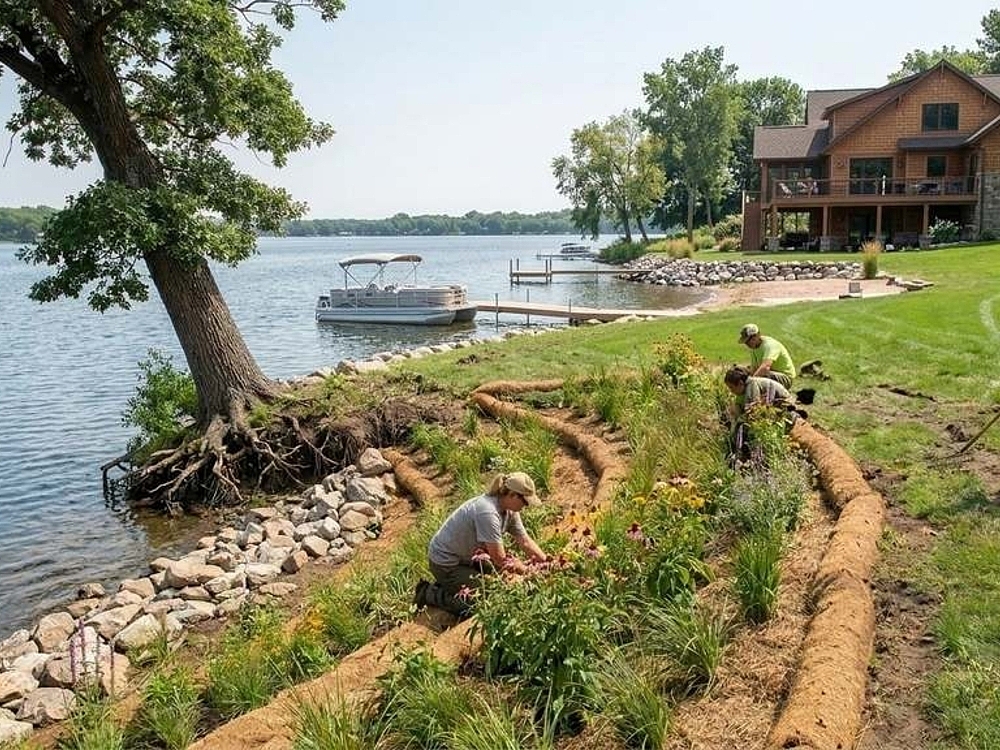 When Does Shoreline Landscaping in Minneapolis Become a Necessity?
